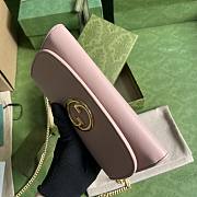 Gucci Blondie Continental Chain Pink Size 21x10.5CM - 5