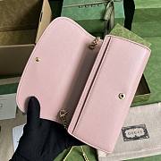 Gucci Blondie Continental Chain Pink Size 21x10.5CM - 3