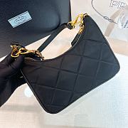Prada Re-Edition 1995 Black Bag 22x18x6cm - 4