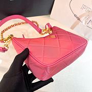 Prada Re-Edition 1995 Pink Bag 22x18x6cm - 3