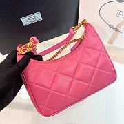Prada Re-Edition 1995 Pink Bag 22x18x6cm - 4