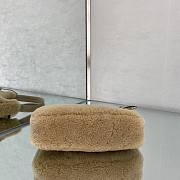 Prada Re-Edition 2000 Beige Wool 22x12x6cm - 5