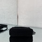 Prada Re-Edition 2000 Black Wool 22x12x6cm - 5