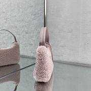 Prada Re-Edition 2000 Pink Wool 22x12x6cm - 6