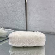 Prada Re-Edition 2000 White Wool 22x12x6cm - 3
