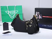 Prada Re-Edititon 2005 Re-Nylon Black Gold 22x12x6cm - 4