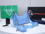 Prada Re-Edititon 2005 Re-Nylon Blue 22x12x6cm - 2
