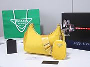 Prada Re-Edititon 2005 Re-Nylon Yellow 22x12x6cm - 3