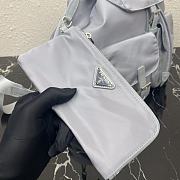 Prada Re-Nylon Grey Backpack 30x32x15cm - 5