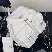Prada Re-Nylon White Backpack 30x32x15cm - 4