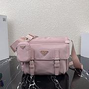 Prada Re-Nylon Triangle Pink 27x20x12cm - 4