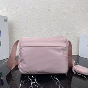 Prada Re-Nylon Triangle Pink 27x20x12cm - 5