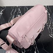 Prada Re-Nylon Triangle Pink 27x20x12cm - 6