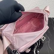 Prada Re-Nylon Triangle Pink 27x20x12cm - 2