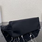 Prada Tessuto Tote Bag Black Cloth Nylon 40×34×16cm - 4