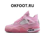 Air Jordan 4 Retro Off-White Pink Sail CV9388-100 - 1