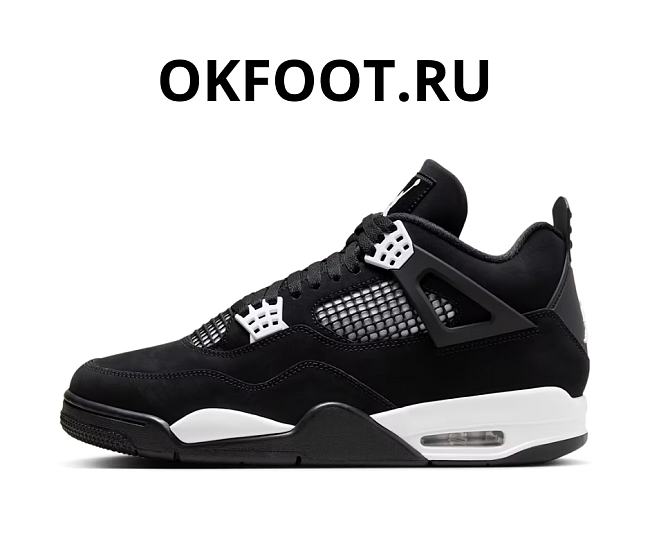 Air Jordan 4 Retro White Thunder FQ8138-001 - 1