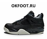 Air Jordan 4 Retro Pony Hair Black 819139-010 - 1