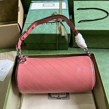 Gucci Blondie Shoulder Bag Pink Size 13x25x12CM