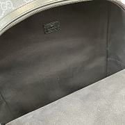 Gucci GG Supreme Backpack Black Size 44X28x15cm - 3