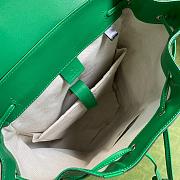 Gucci Jumbo Backpack Green Size 43x34cmx12cm - 2