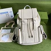 Gucci Jumbo Backpack White Size 43x34x12cm - 6