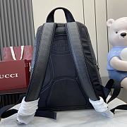Gucci Jumbo GG Backpack Black Size 40X35x17cm - 4