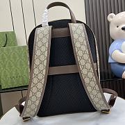 Gucci Ophidia Backpack Beige Size 40X28x15cm - 2