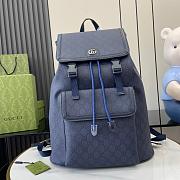 GUCCI OPHIDIA BACKPACK BLUE 792104 Size 44x34x21cm - 6