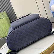 GUCCI OPHIDIA BACKPACK BLUE 792104 Size 44x34x21cm - 5