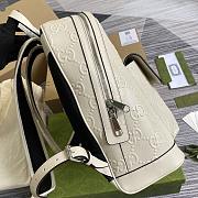 Gucci Embossed Backpack 658579 Size 37x27x13cm - 5