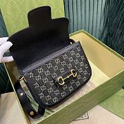 Gucci Horsebit 1955 Bag Black Size 25x18x8CM - 6