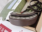 Gucci Qphidia Half Moon Bag Beige Size 20x13x4CM - 3