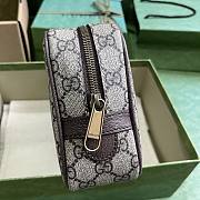 Gucci Savoy Toiletry Case Beige Size 23x14x6CM - 5