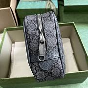 Gucci Savoy Toiletry Case Black Size 23x14x6CM - 5