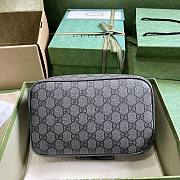 Gucci Savoy Toiletry Case Black Size 23x14x6CM - 4