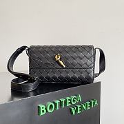 Bottega Veneta Andiamo Bag Black Size 21x13x4cm - 3