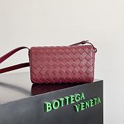 Bottega Veneta Andiamo Bag Plum Size 21x13x4cm - 2