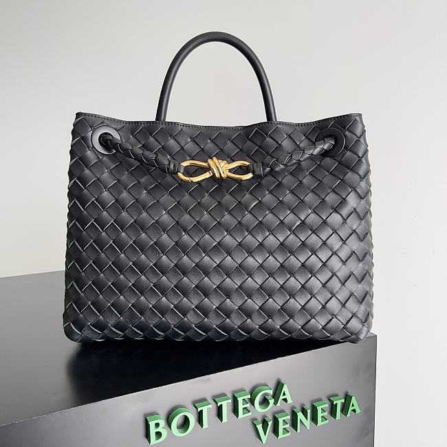 Bottega Veneta Andiamo Bag Black Size 32x24x12cm - 1