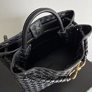 Bottega Veneta Andiamo Bag Black Size 32x24x12cm - 6