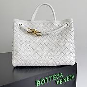 Bottega Veneta Andiamo Bag White Size 32x24x12cm - 1