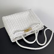 Bottega Veneta Andiamo Bag White Size 32x24x12cm - 4