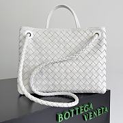 Bottega Veneta Andiamo Bag White Size 32x24x12cm - 2