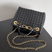 Bottega Veneta Andiamo Bag Black Size 25x22x10cm - 6
