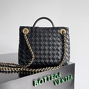 Bottega Veneta Andiamo Bag Black Size 25x22x10cm - 2