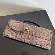 Bottega Veneta Andiamo Clutch Snake Size 31x13x3cm - 5