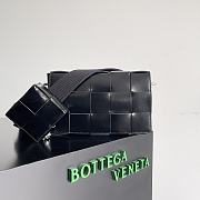 Bottega Veneta Cassette Black Size 26x16x6cm - 5