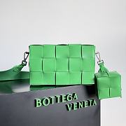 Bottega Veneta Cassette Green Size 26x16x6cm - 5