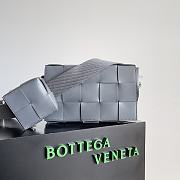 Bottega Veneta Cassette Grey Size 26x16x6cm - 2
