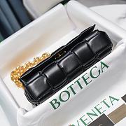 Bottega Veneta Cassette Black Size 26x18x8cm - 4